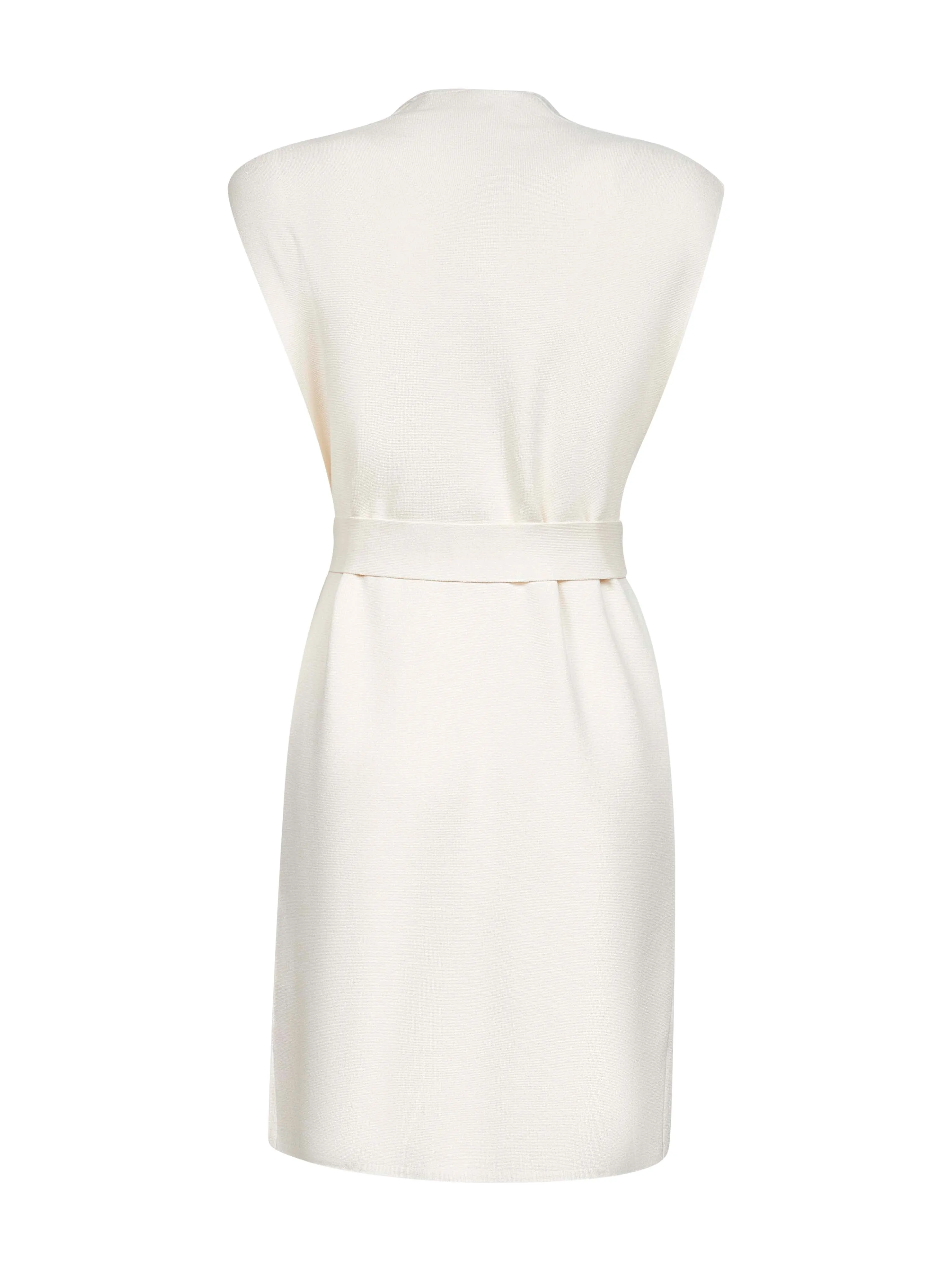 White Knit Long Vest sold by Lord & Taylor product image thumbnail 2