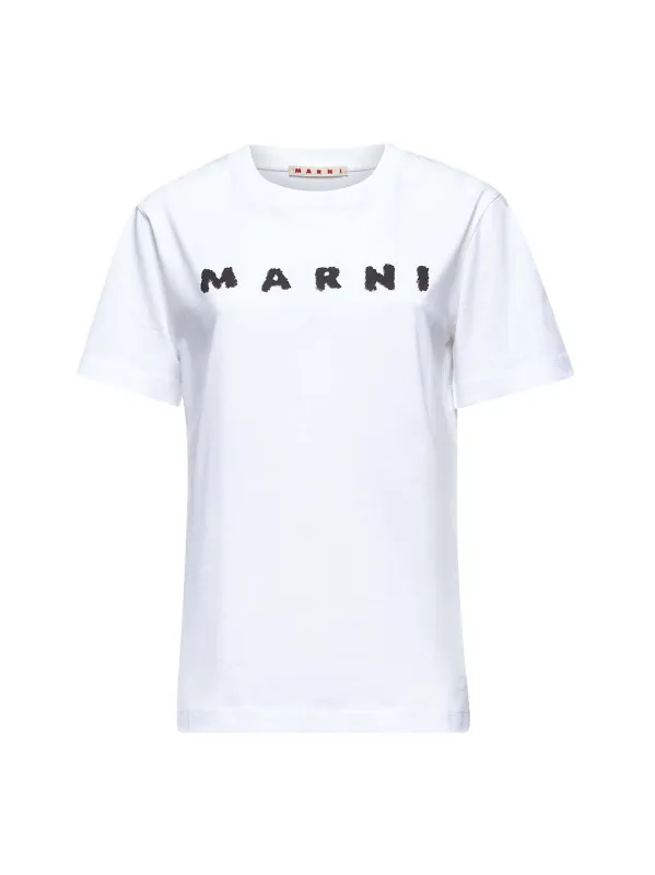 Marni Scribbled Logo T-Shirt sold by Lord & Taylor