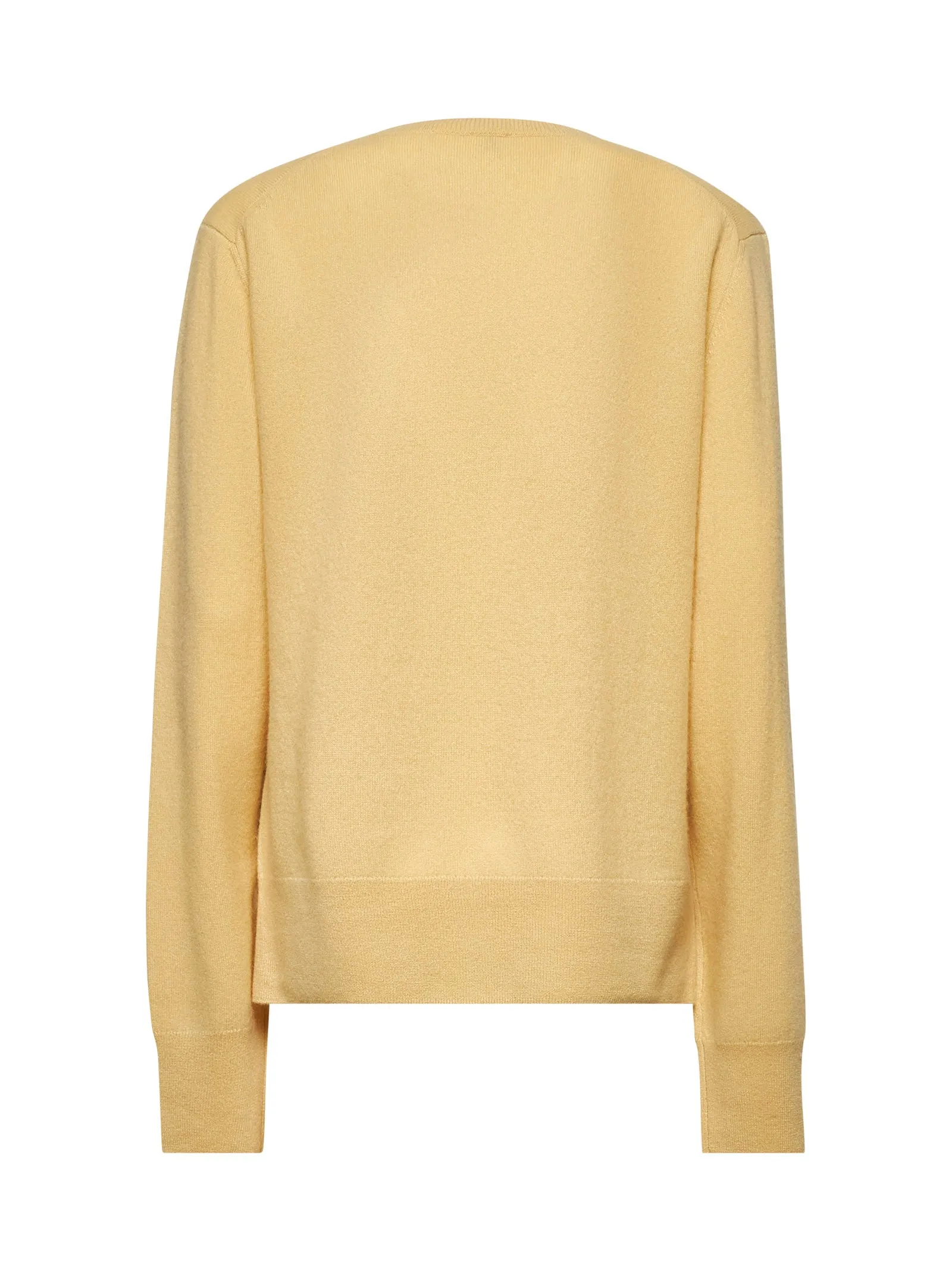 Yellow Cashmere Crewneck Sweater sold by Lord & Taylor product image thumbnail 2