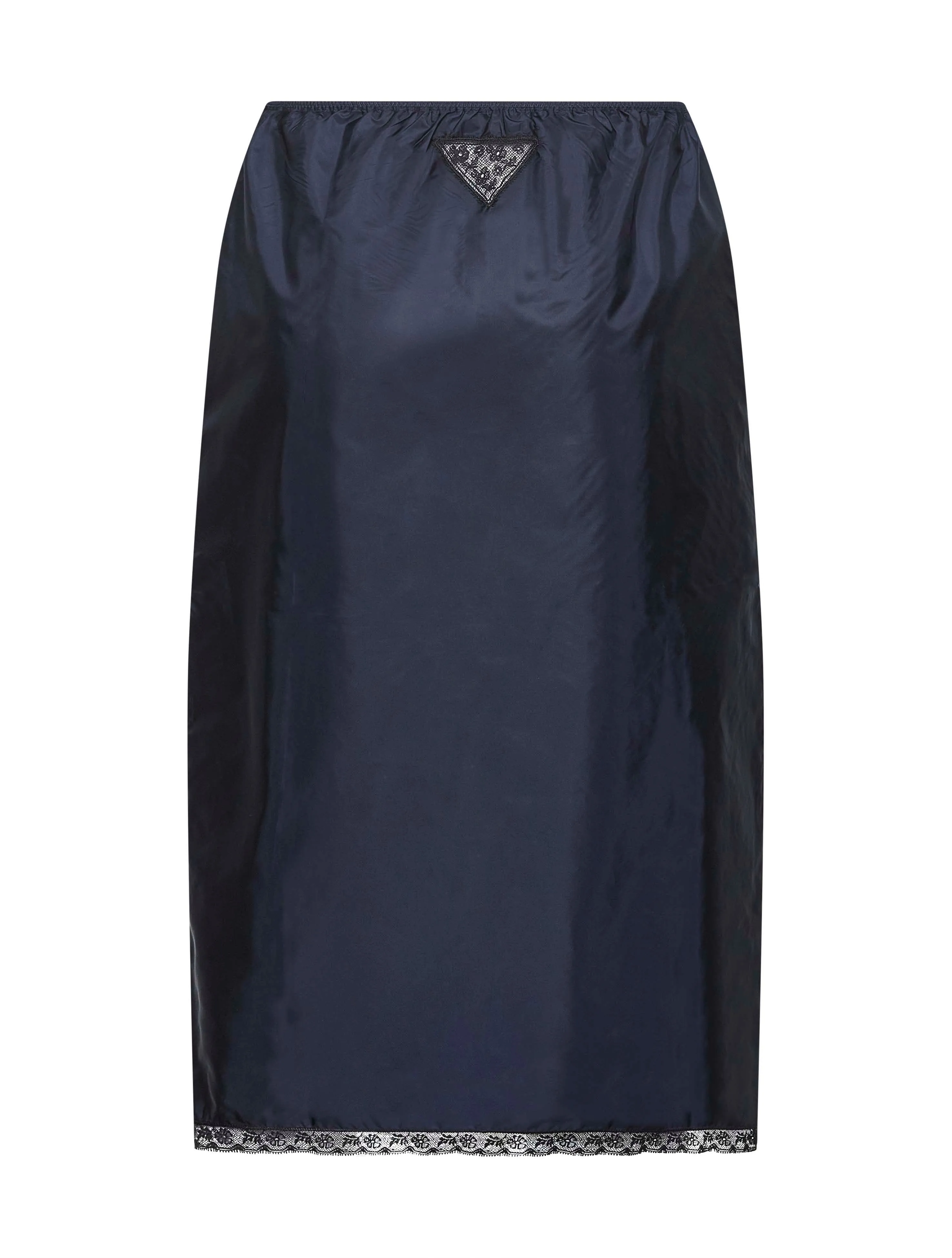 Blue Lightweight Re-Nylon Midi Skirt sold by Lord & Taylor product image thumbnail 2