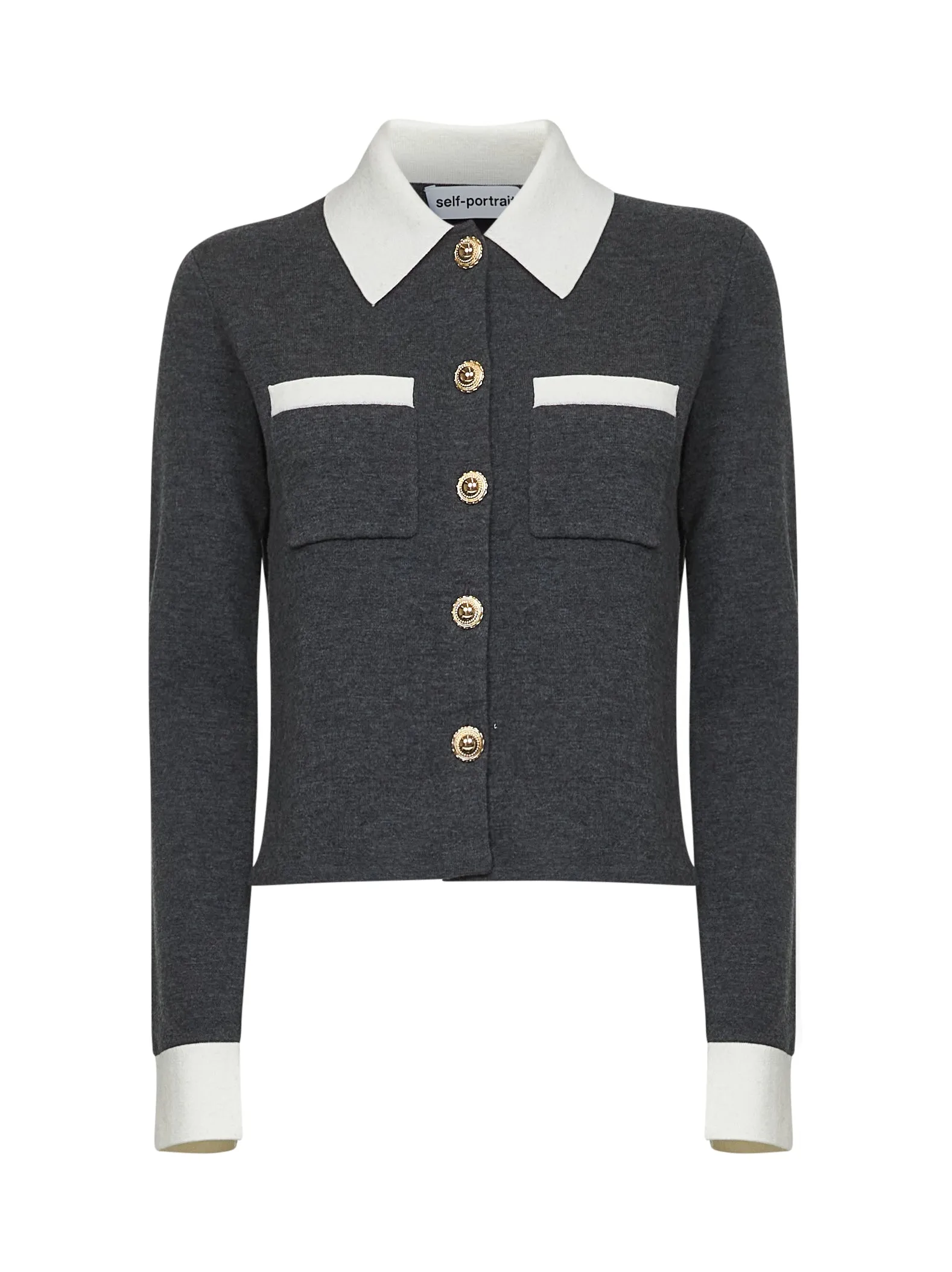 Grey Wool and Cashmere Blend Cardigan sold by Lord & Taylor