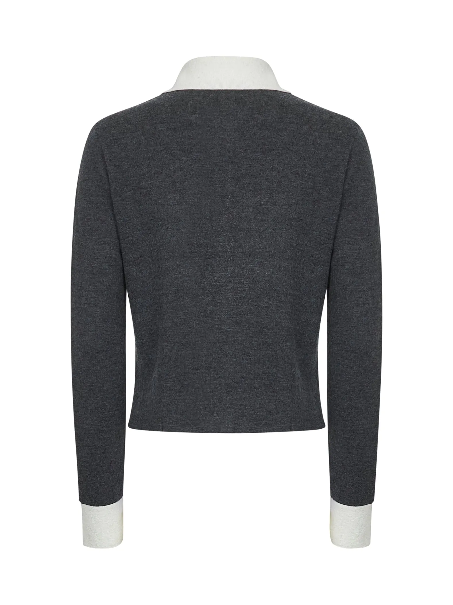 Grey Wool and Cashmere Blend Cardigan sold by Lord & Taylor product image thumbnail 2