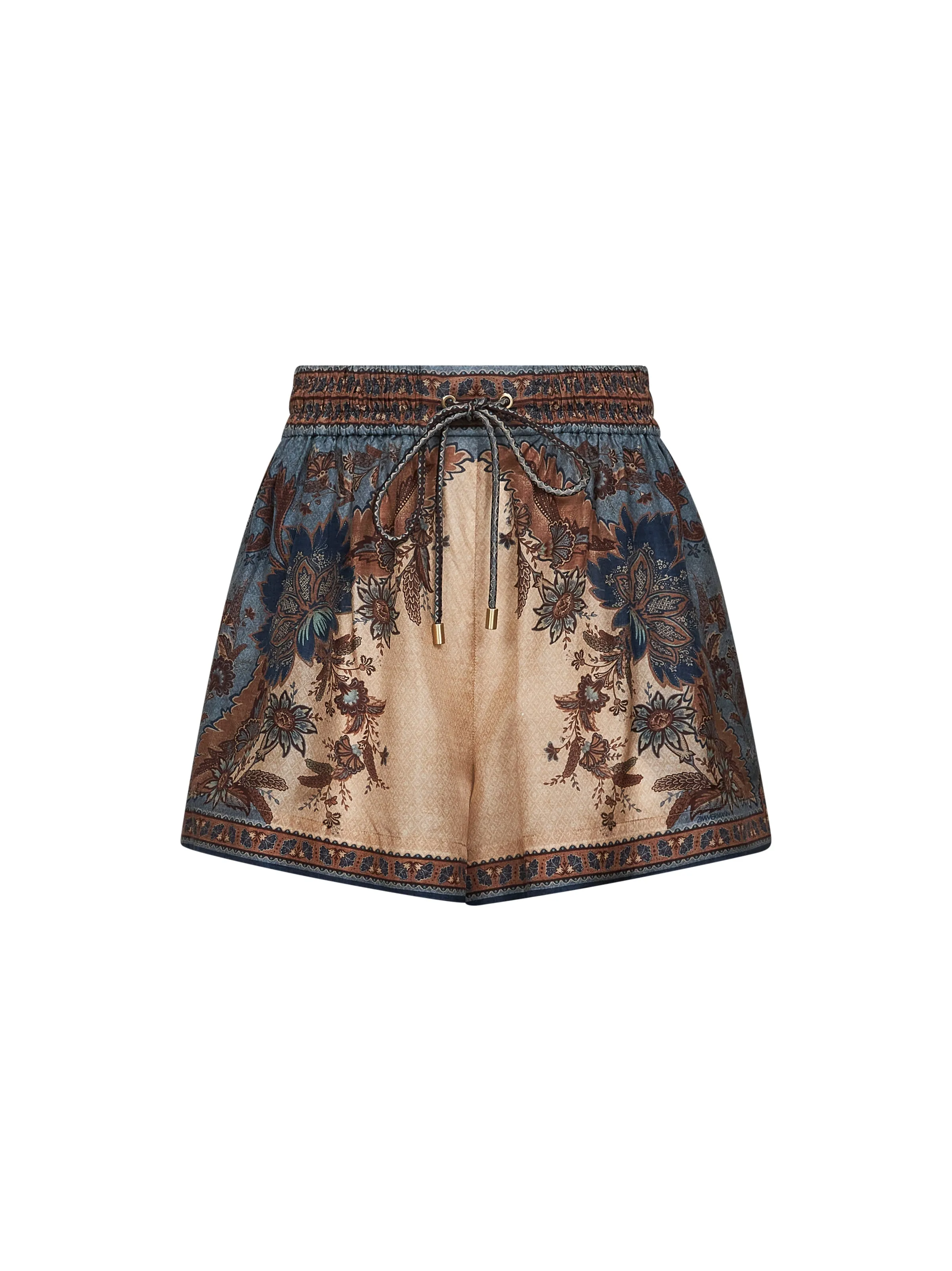 Indienne Floral Silk Ascension Shorts sold by Lord & Taylor