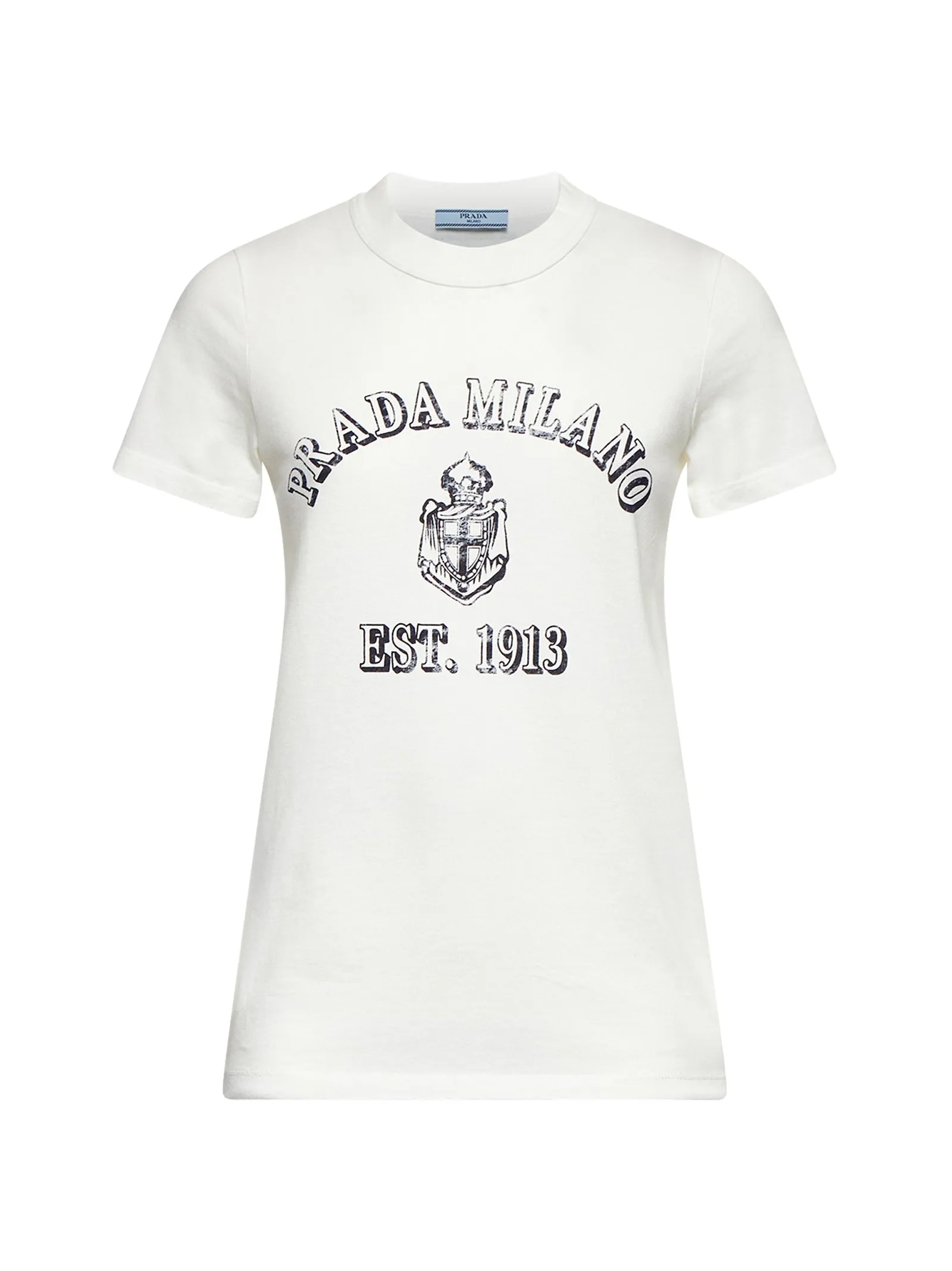 White Printed Jersey T-Shirt sold by Lord & Taylor
