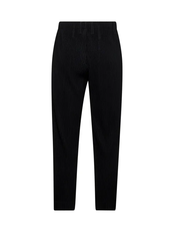 Black Basics Trousers with Adjustable Waistband sold by Lord & Taylor