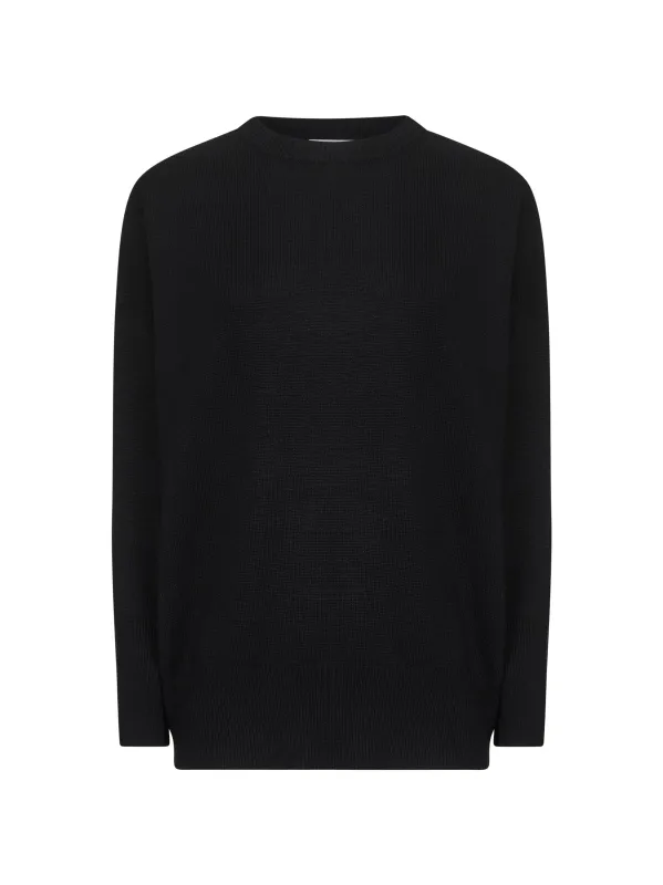 Black Cashmere Sweater with Monili sold by Lord & Taylor