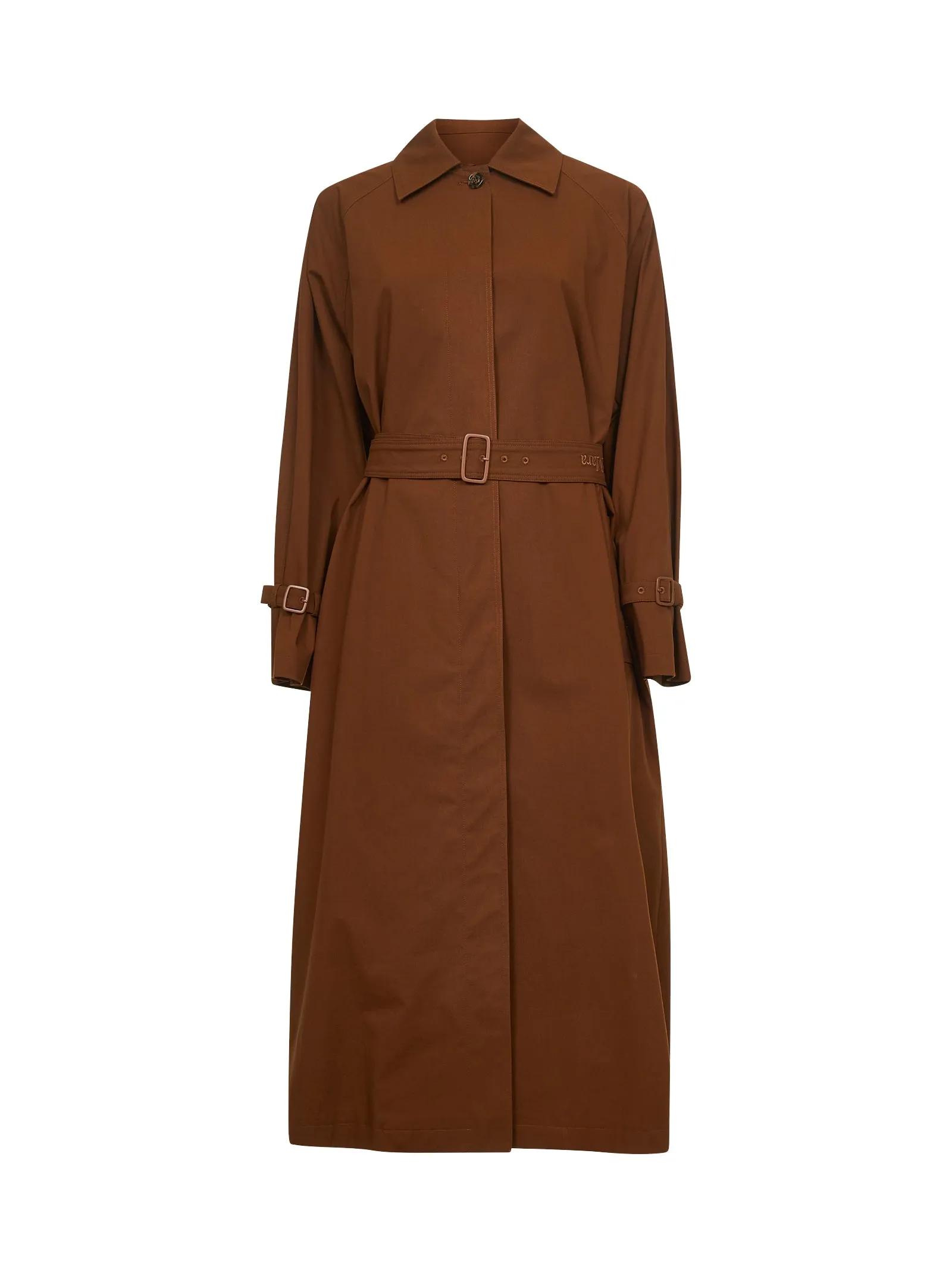Brown Stretch Gabardine Trench Coat sold by Lord & Taylor