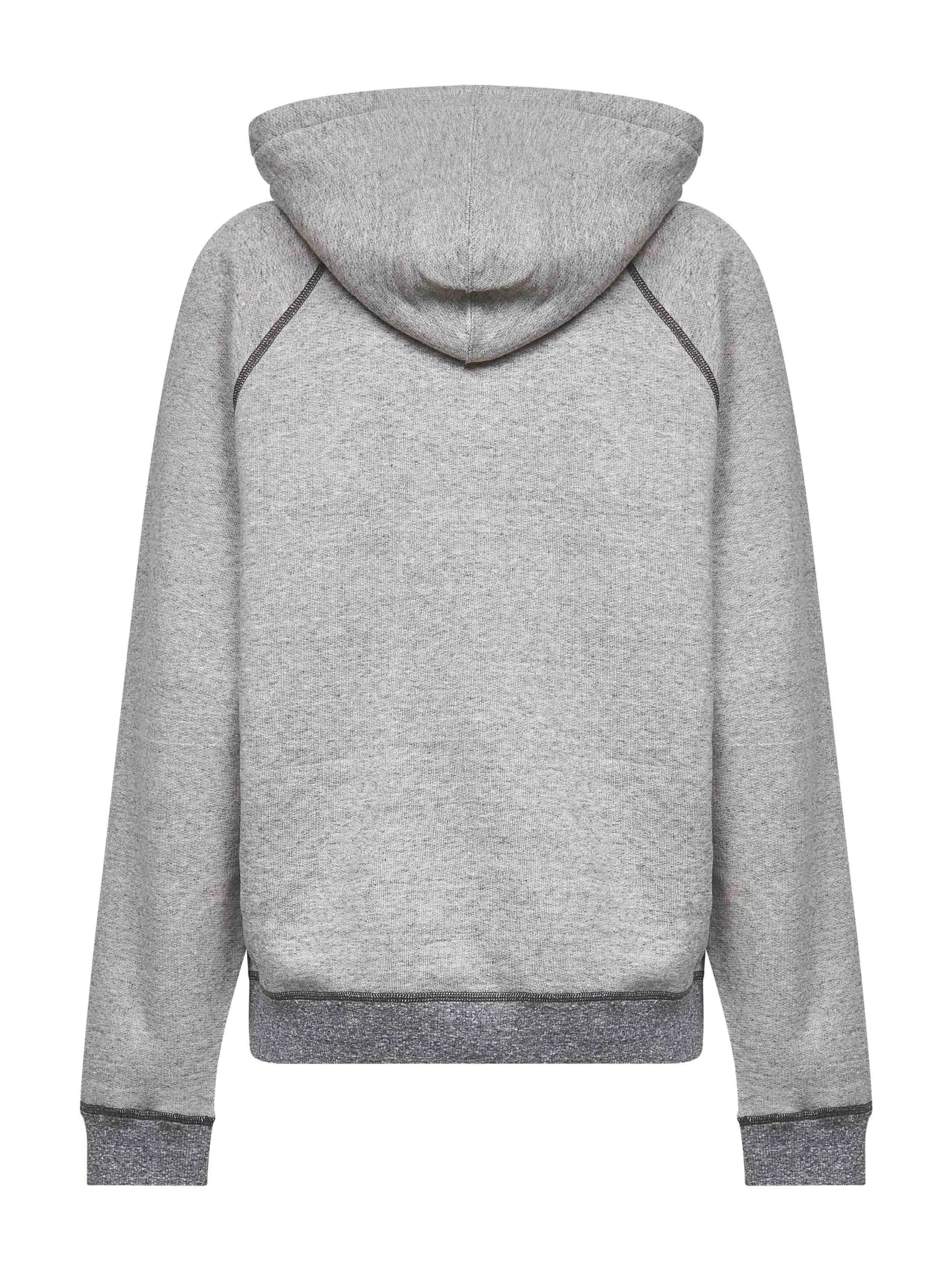 Chloé Grey Fleece Logo Hoodie sold by Lord & Taylor product image thumbnail 4