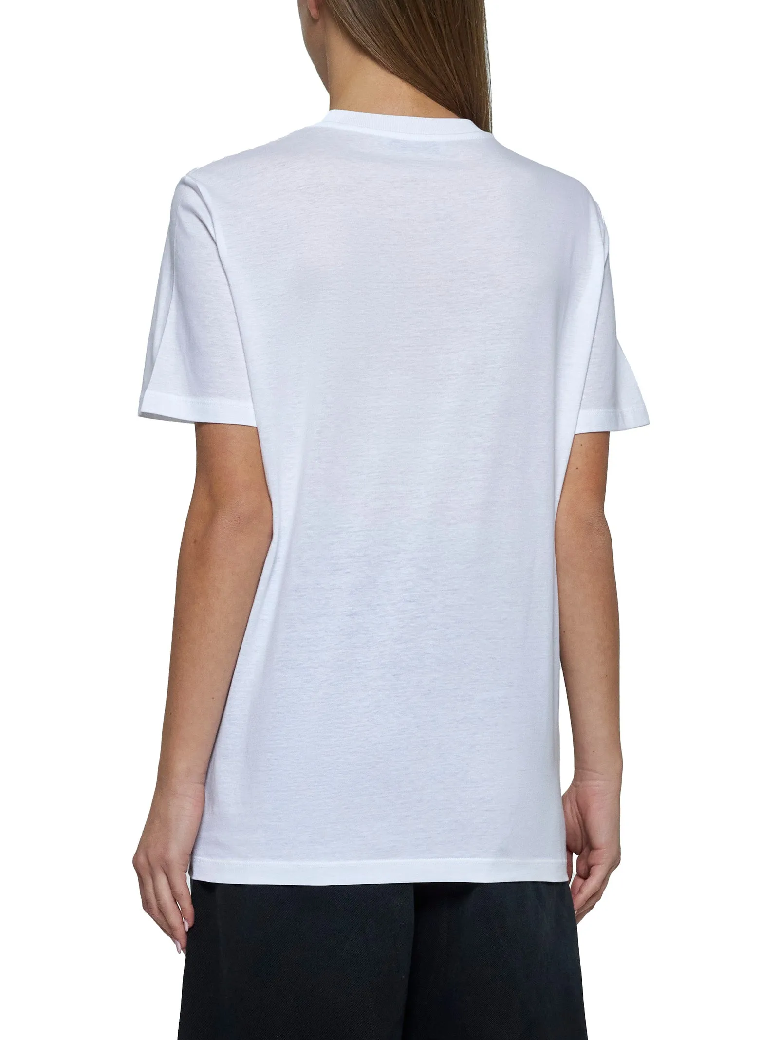Prada Rhinestones Plaque Cotton T-Shirt sold by Lord & Taylor product image thumbnail 4