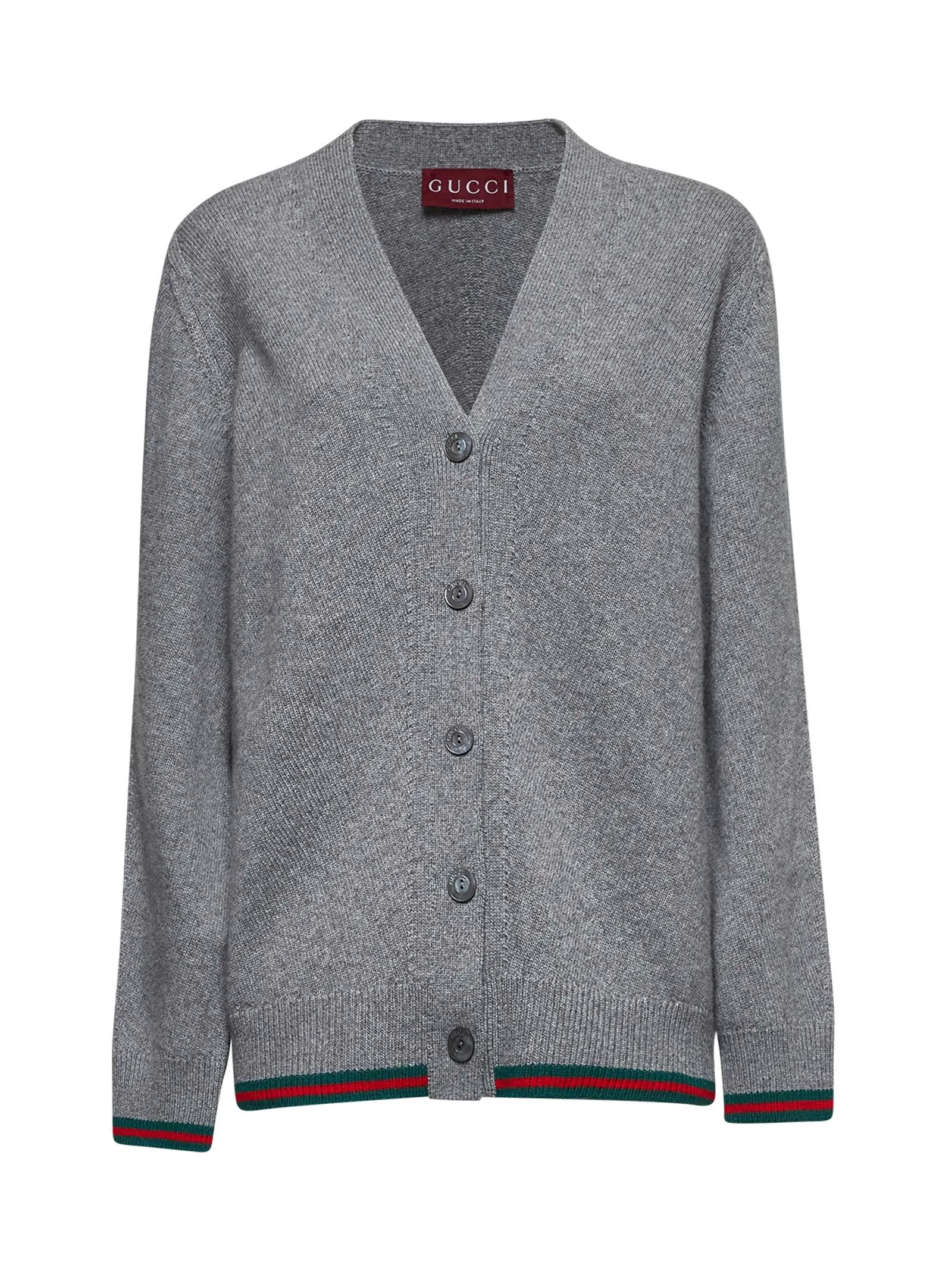 Grey Wool and Cashmere Web Cardigan sold by Lord & Taylor