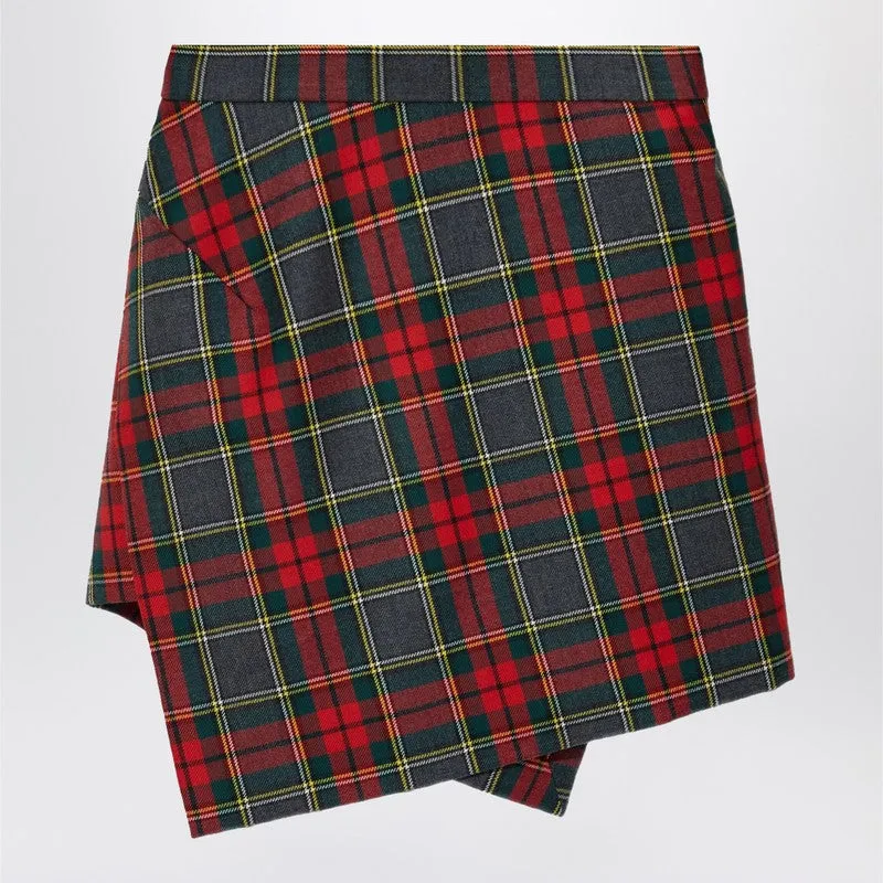 Wool mini skirt with tartan pattern sold by Lord & Taylor