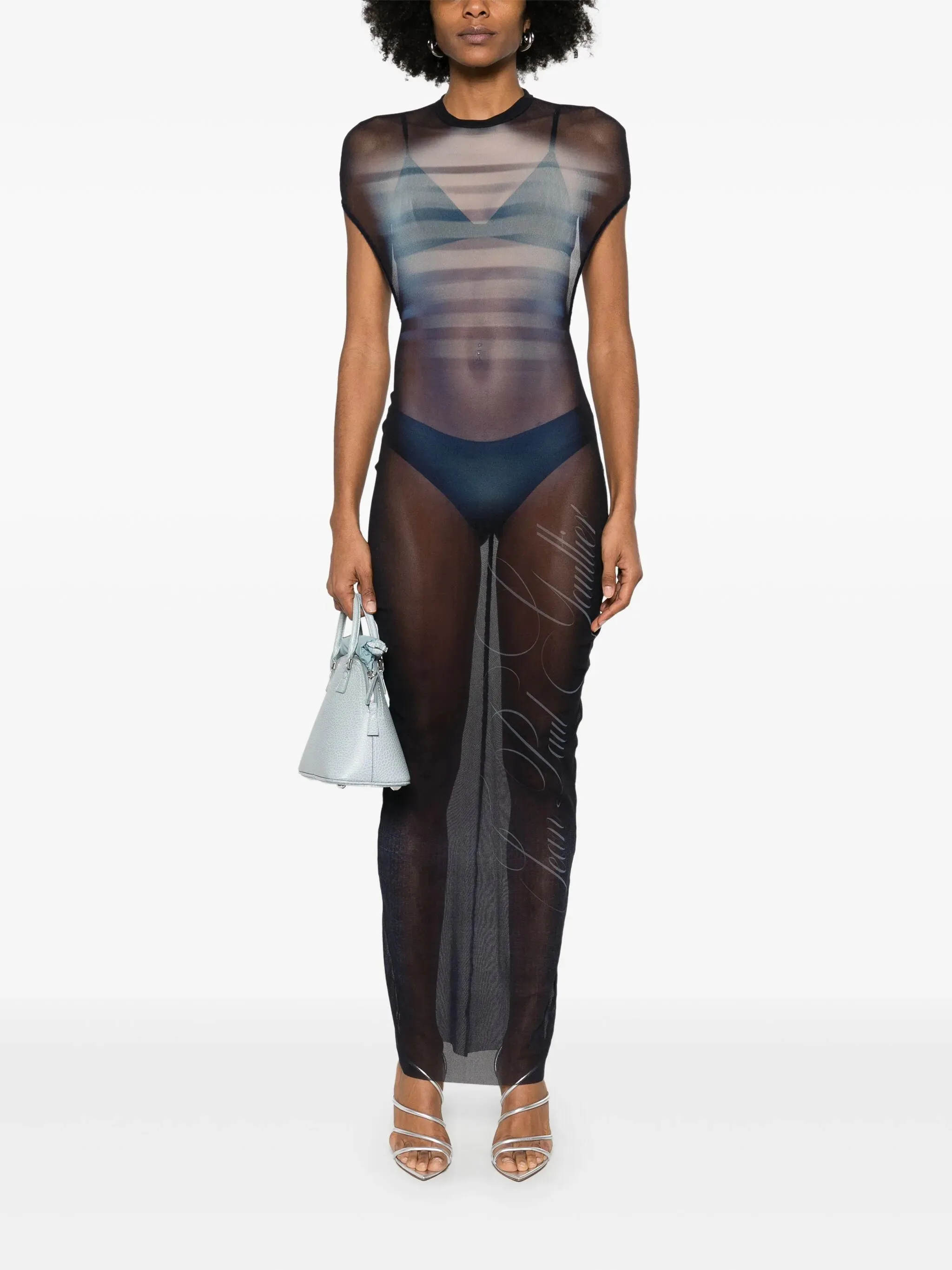 Jean Paul Gaultier "Le Male" Open-Backed Long Dress sold by Lord & Taylor product image thumbnail 3