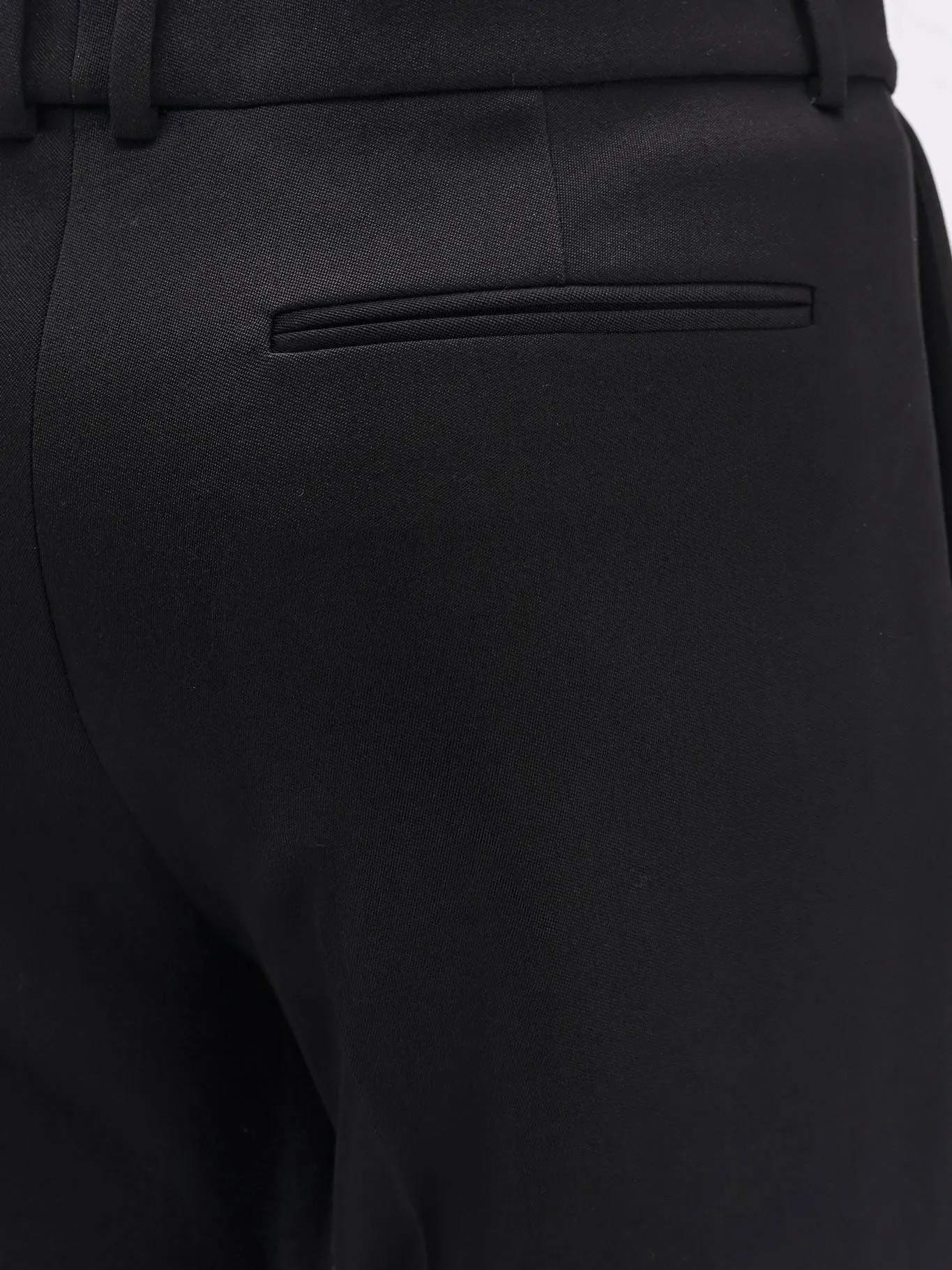 Tuxedo wool trouser with lateral satin bands sold by Lord & Taylor product image thumbnail 4