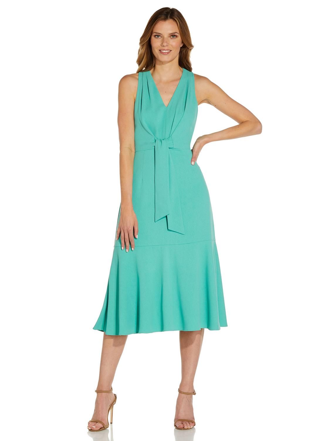 V Neck Crepe Cocktail sold by Lord & Taylor product image thumbnail 3