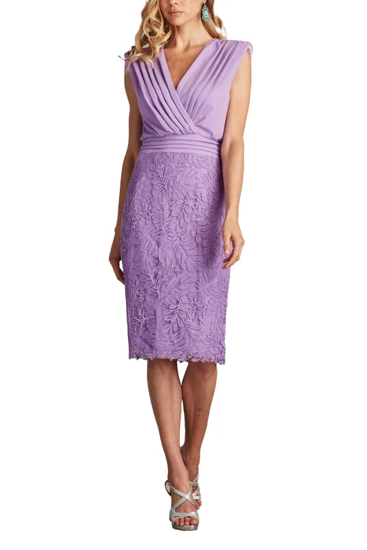 Newell Embroidered Blouson Dress PHAZE made by Tadashi Shoji