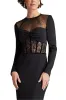 Bliss Corset Mini Dress BLACK sold by Lord & Taylor