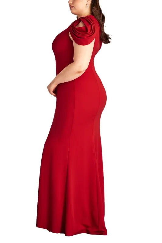 Copley Shoulder Drape Gown - PLUS SIZE LAVRD sold by Lord & Taylor