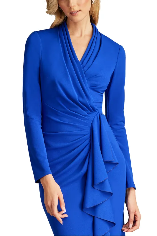 Markum Long-Sleeve Flounce Dress MSTBL sold by Lord & Taylor