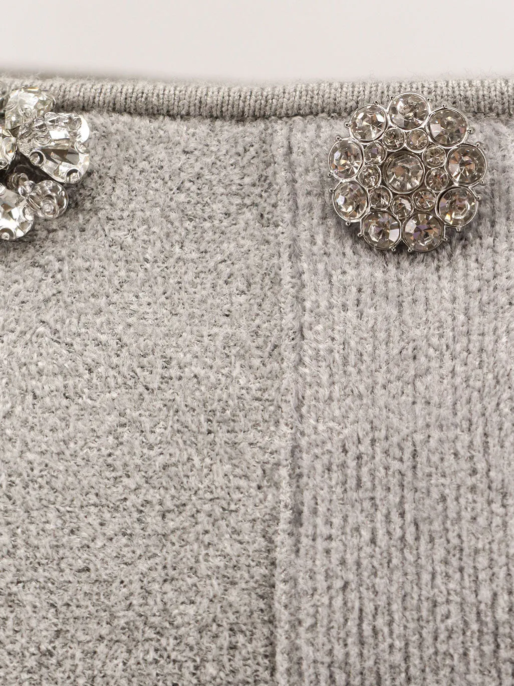 Chenille Sweater with Rhinestones sold by Lord & Taylor product image thumbnail 3