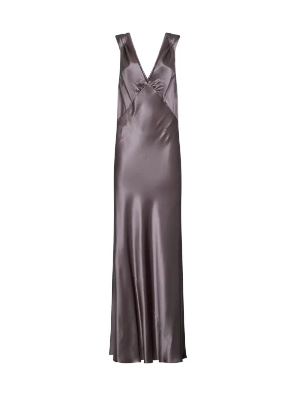 Saint Laurent Satin Silk Gown sold by Lord & Taylor