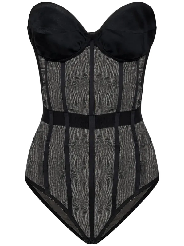 sweetheart neck bodysuit sold by Lord & Taylor