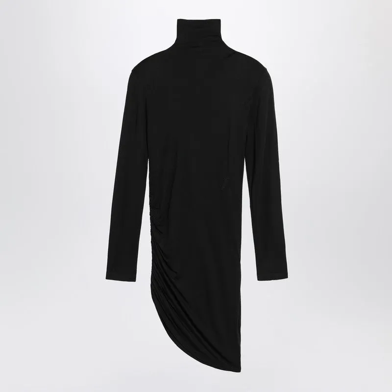 JACQUEMUS Black draped  Spallina dress sold by Lord & Taylor