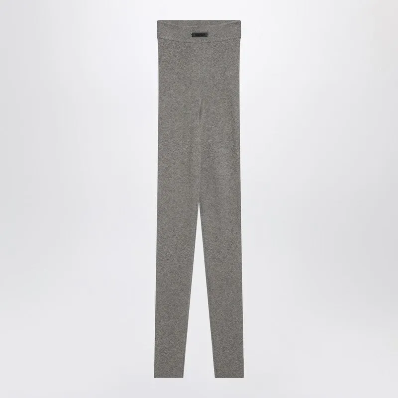 Fear of God Essentials Ribbed grey leggings sold by Lord & Taylor