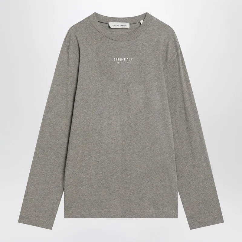 Fear of God Essentials Grey cotton-blend top sold by Lord & Taylor