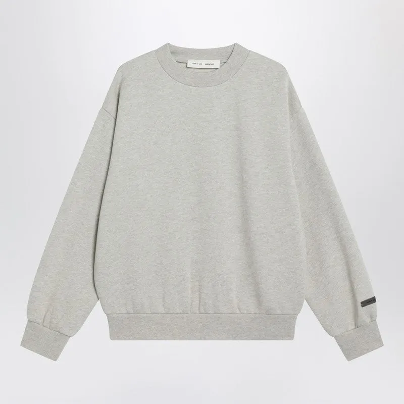 Fear of God Essentials Greige brushed cotton sweatshirt sold by Lord & Taylor