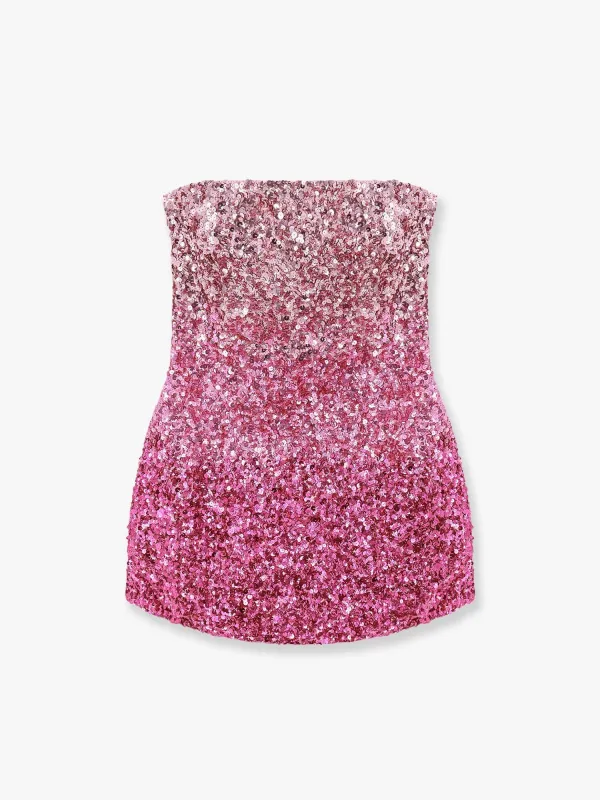 All-over sequins mini dress sold by Lord & Taylor