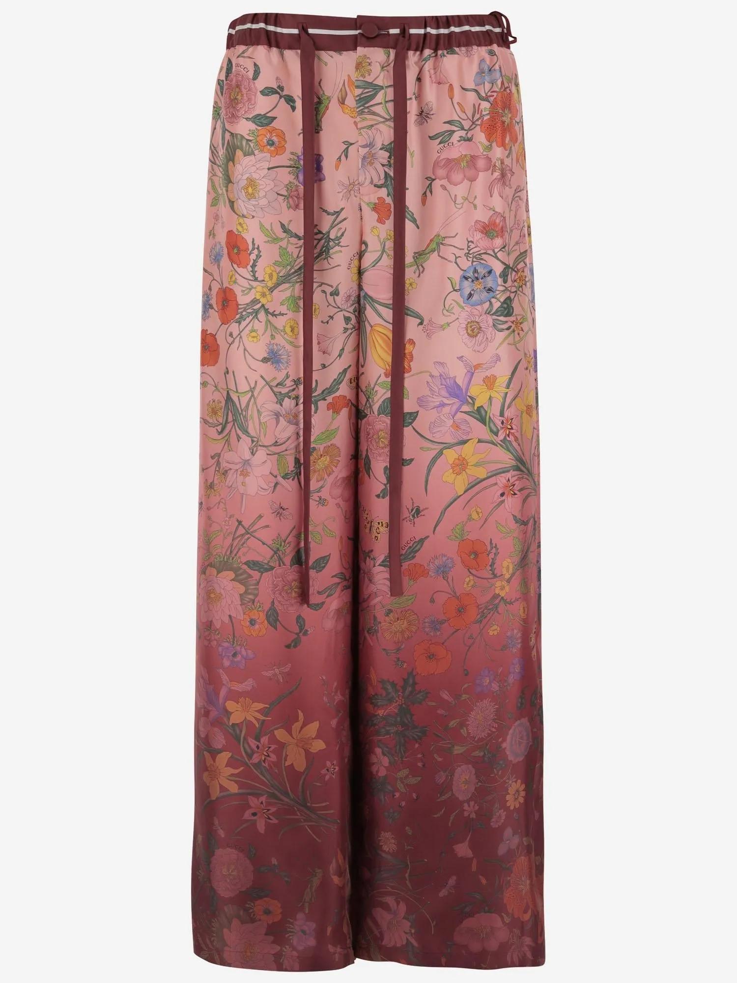 Silk Pants with Floral Pattern sold by Lord & Taylor