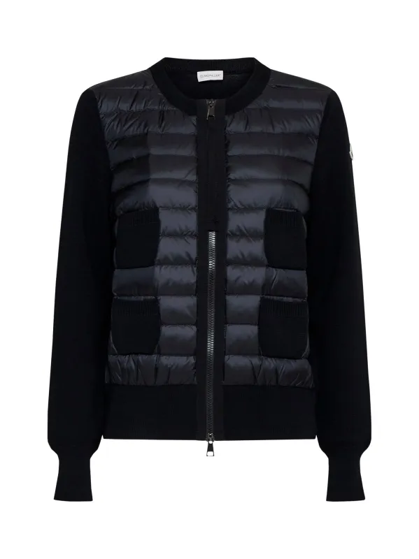 Moncler Padded Wool Zip-Up Cardigan sold by Lord & Taylor