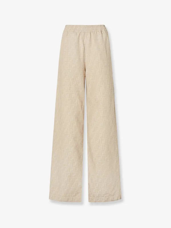 Fendi Cotton and Linen Trousers sold by Lord & Taylor