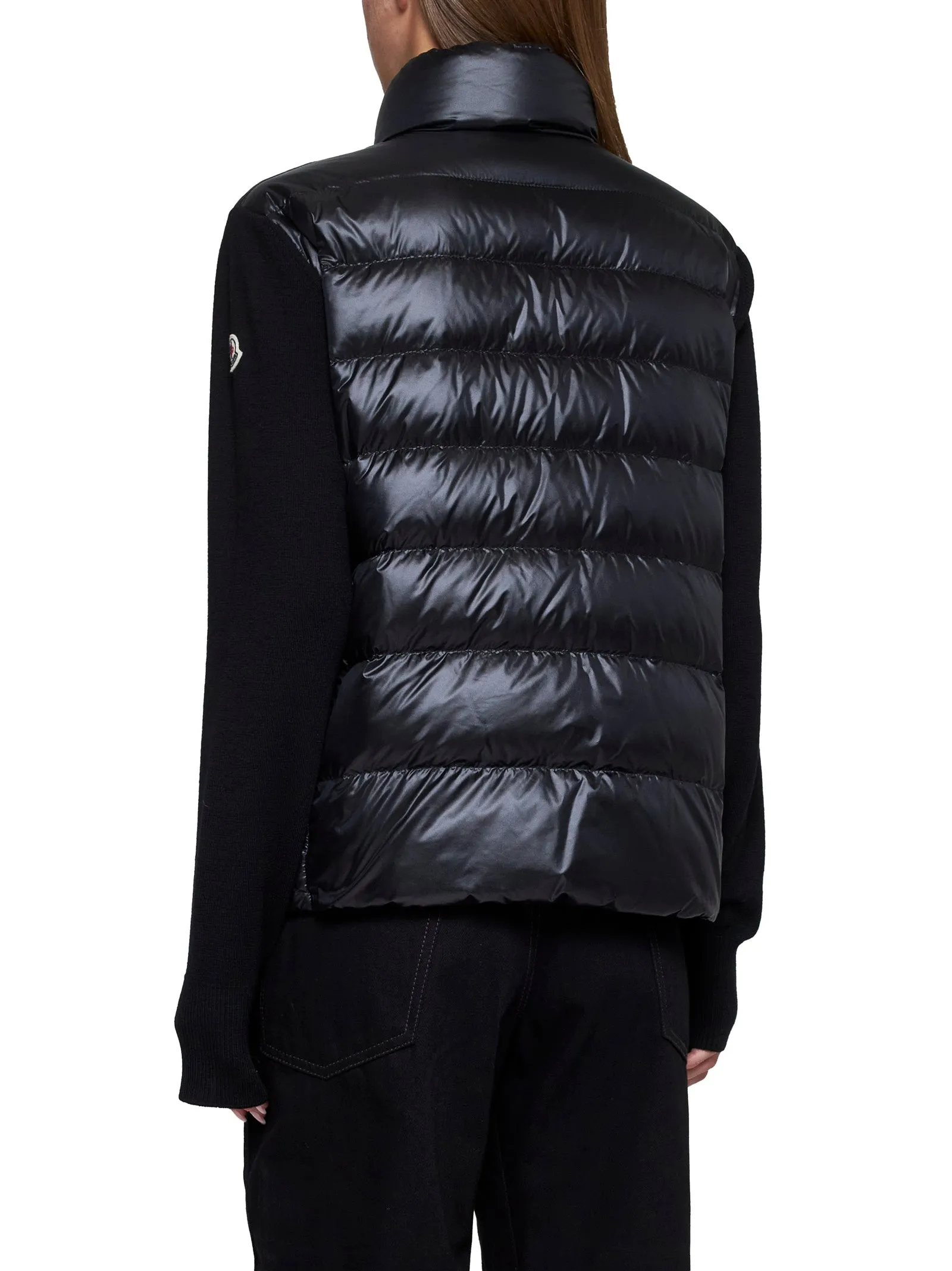 Moncler Padded Wool Cardigan sold by Lord & Taylor product image thumbnail 2