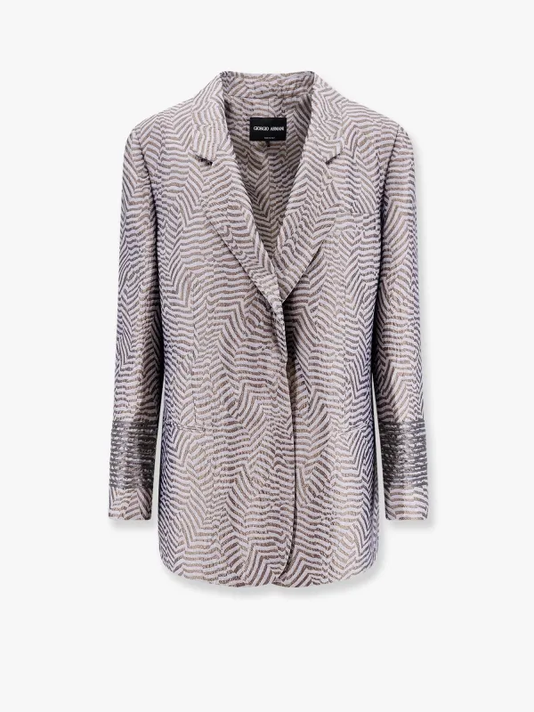 Silk blend lined blazer sold by Lord & Taylor