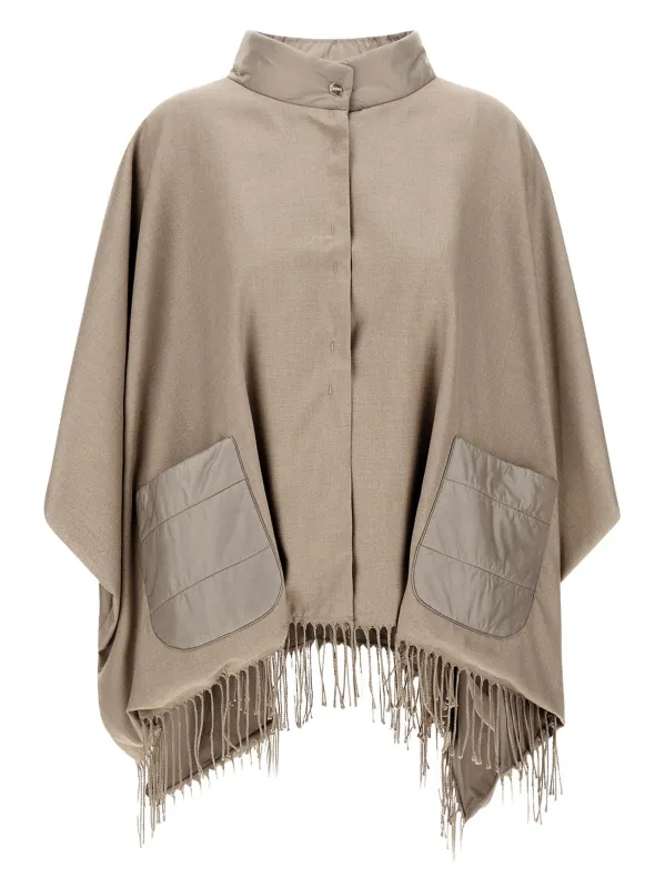 Herno Cape in Chantilly Color sold by Lord & Taylor