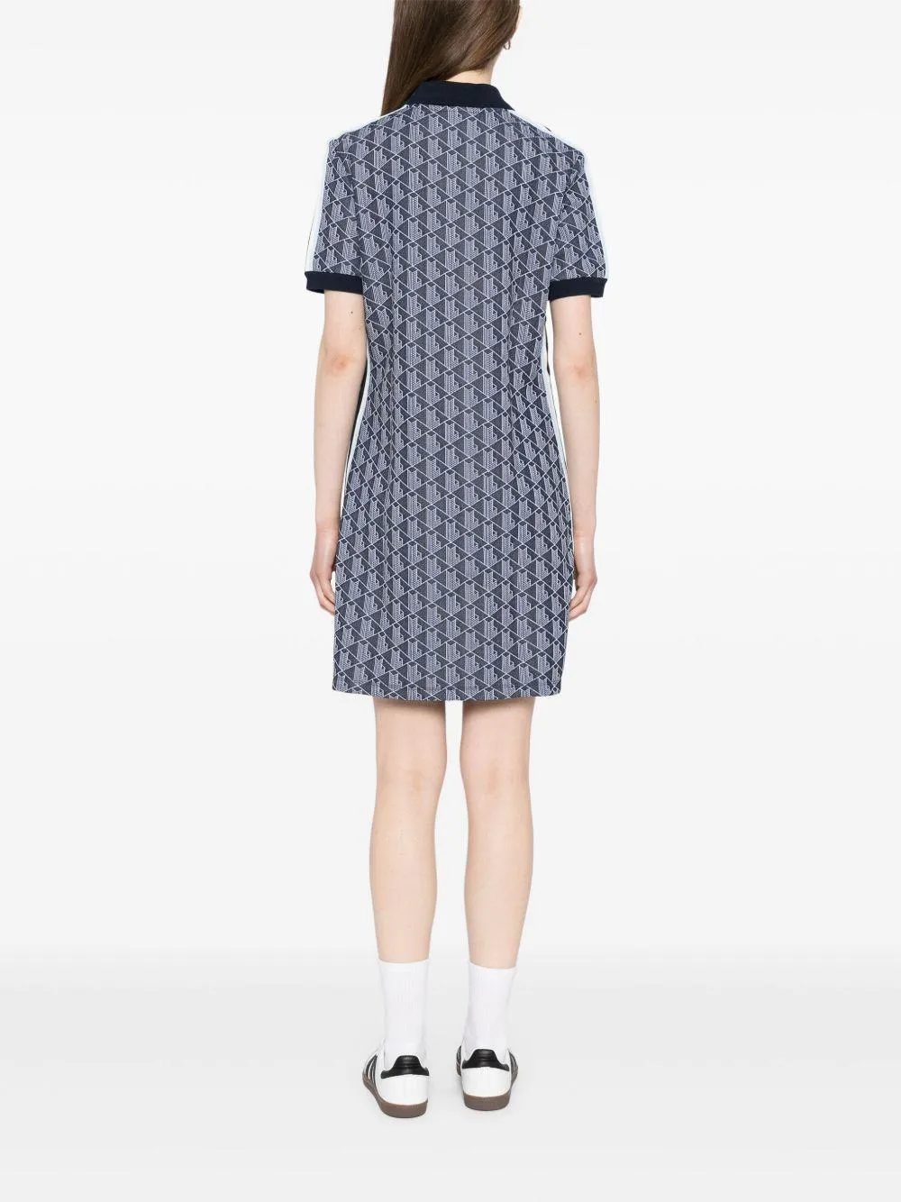 Lacoste Mini Dress in Navy Blue sold by Lord & Taylor product image thumbnail 3