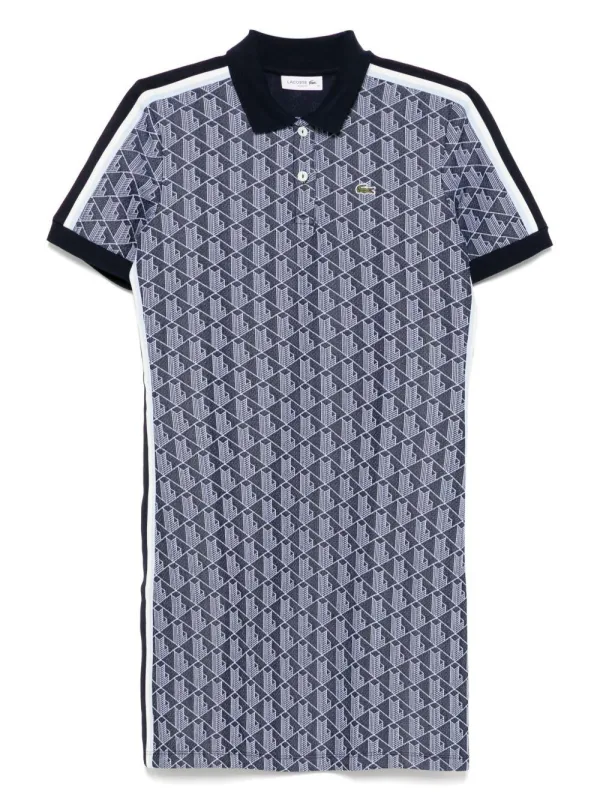 Lacoste Mini Dress in Navy Blue made by Lacoste
