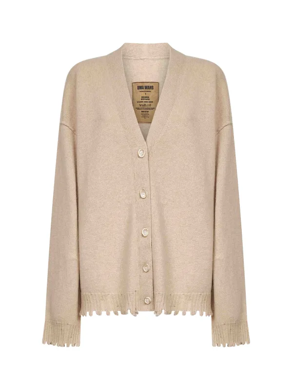 Beige Cashmere Knit Over Cardigan sold by Lord & Taylor
