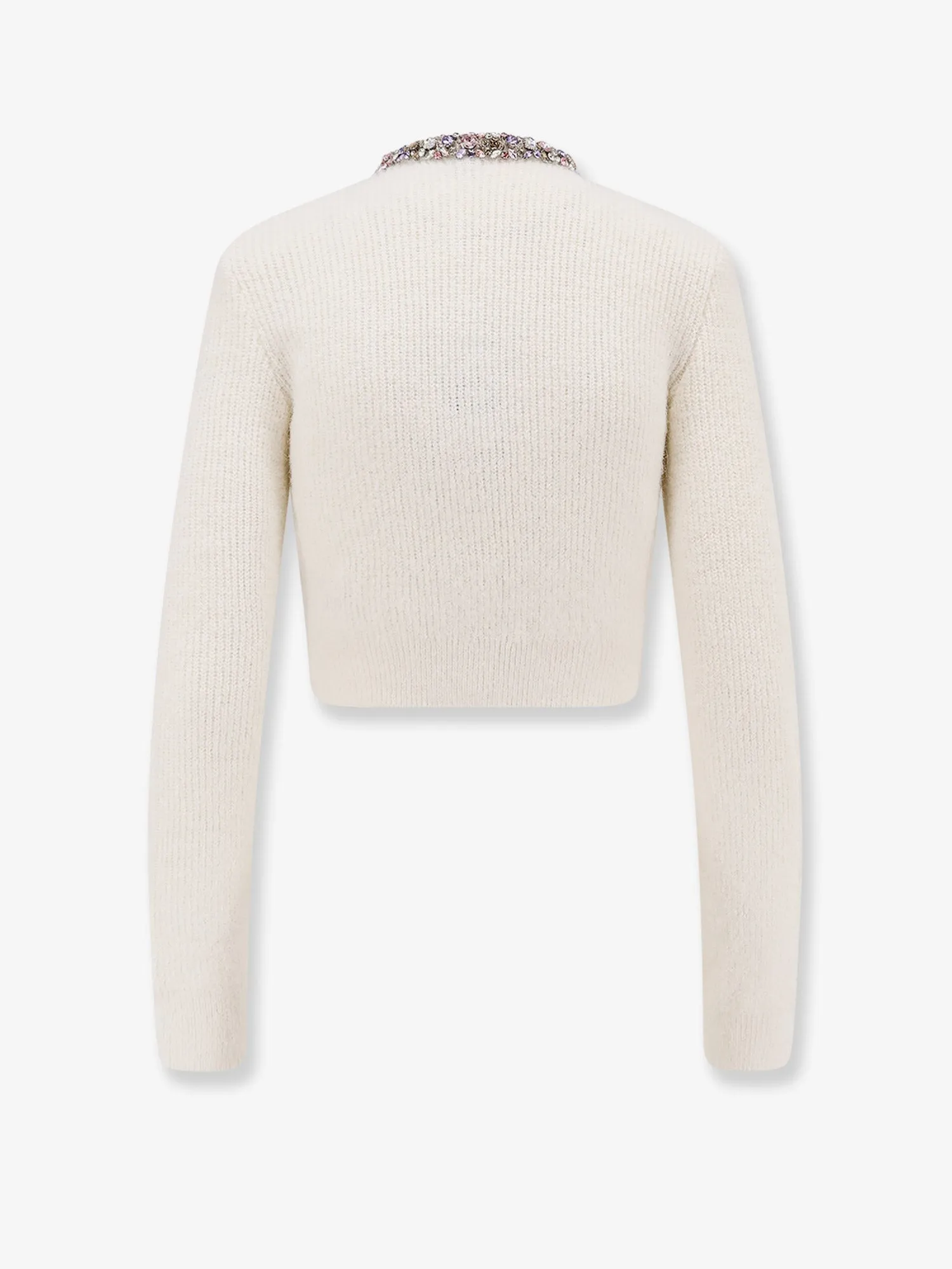 Alpaca Blend Cardigan with Rhinestones sold by Lord & Taylor product image thumbnail 2