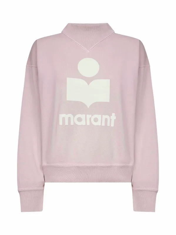 Pink Cotton Blend Moby Logo Sweatshirt sold by Lord & Taylor