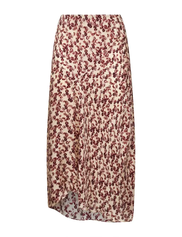 Floral Print Jacquard Midi Skirt made by Isabel Marant