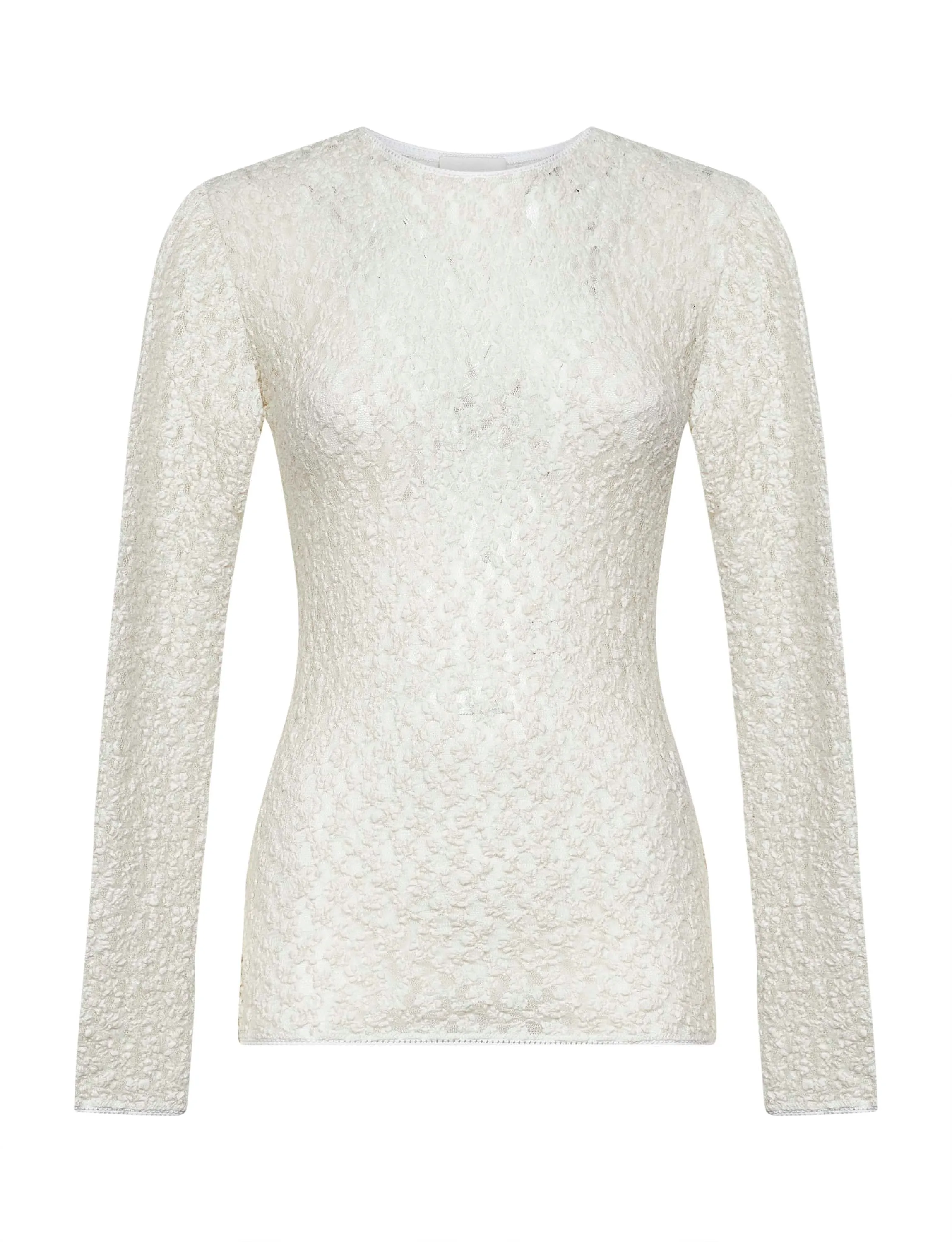 Ecru Lace Gaelle Long-Sleeved Top sold by Lord & Taylor