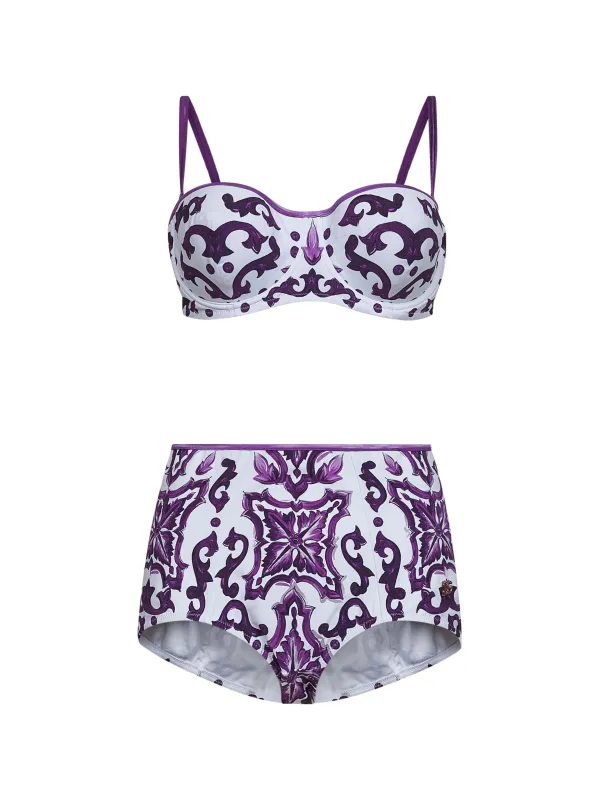 Maiolica Print Balconette Bikini sold by Lord & Taylor