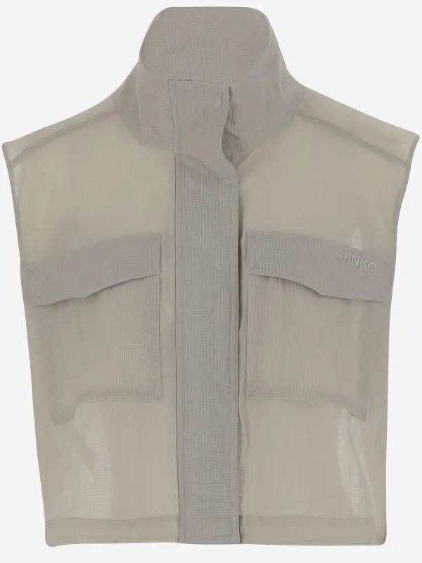 Gileto Coroto Nylon Vest made by Pinko