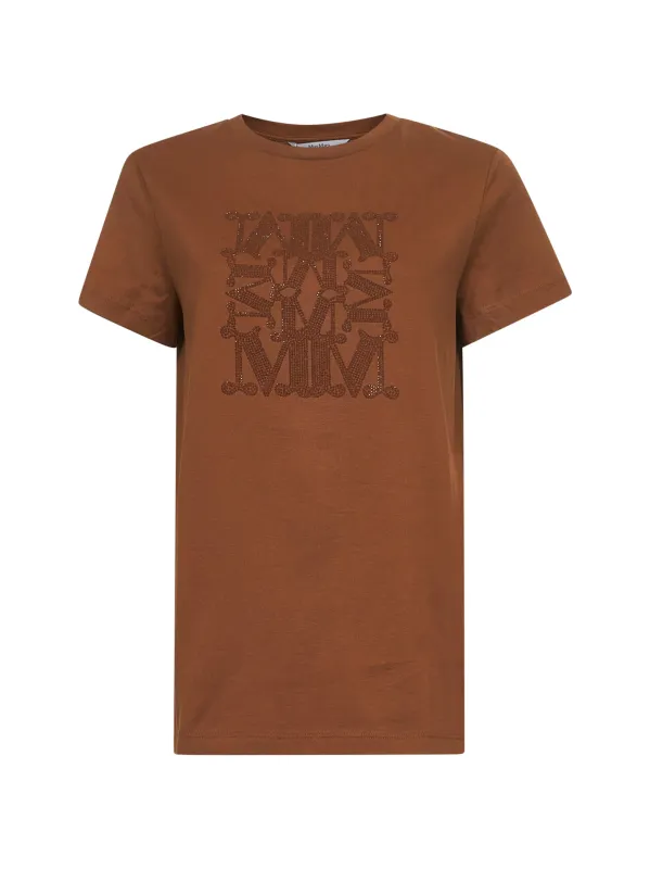 Max Mara Giovane T-Shirt in Brown sold by Lord & Taylor