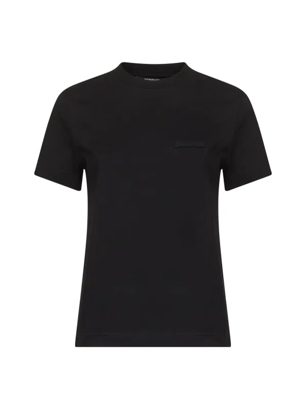Black Gros Grain Short-Sleeve T-Shirt sold by Lord & Taylor
