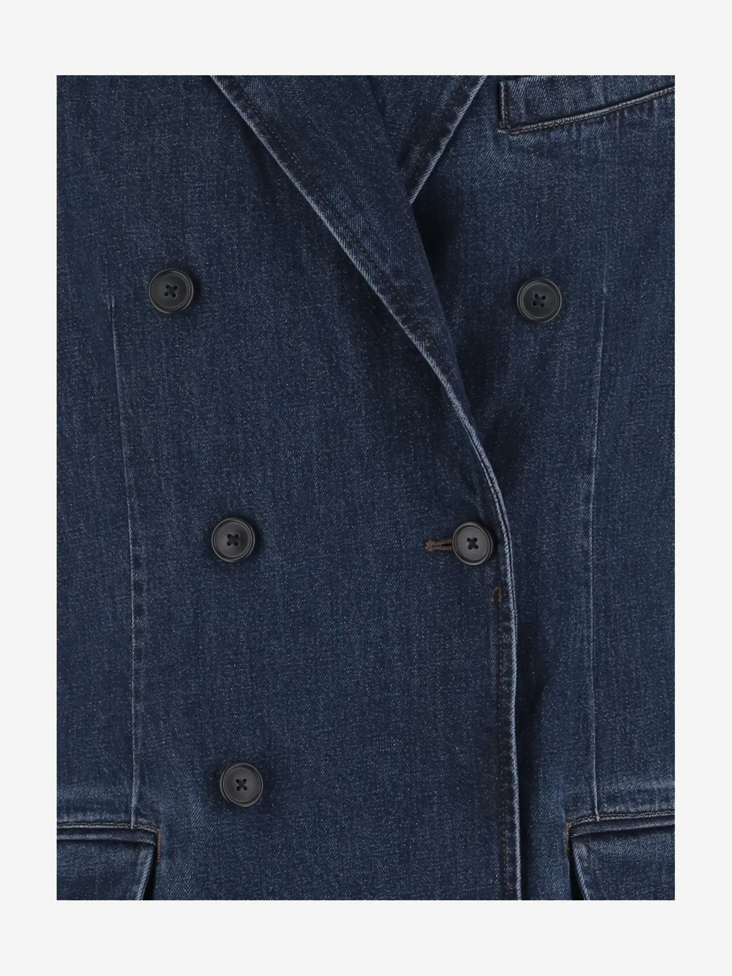 Cotton Denim Short Coat sold by Lord & Taylor product image thumbnail 2