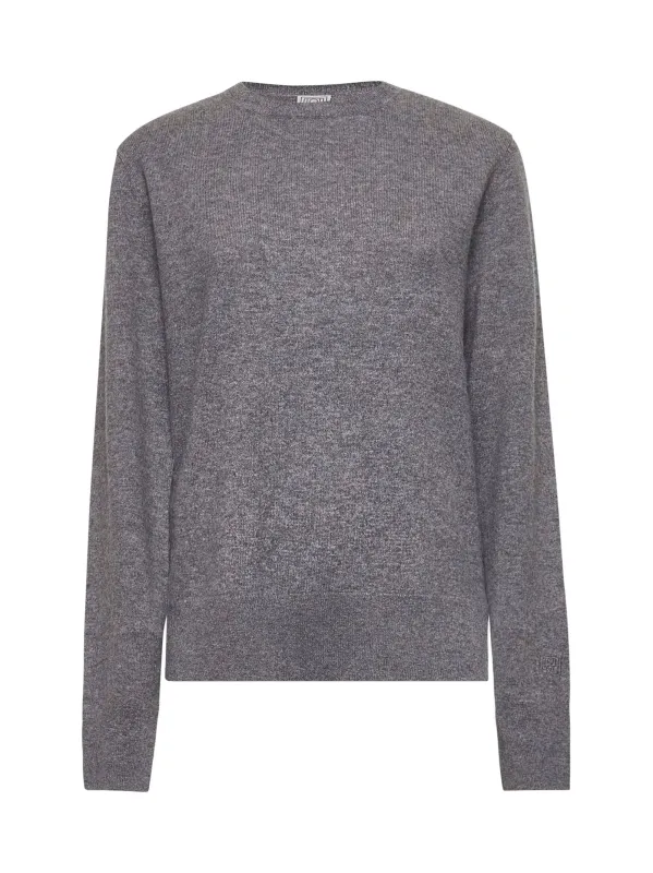 Grey Cashmere Crewneck Sweater sold by Lord & Taylor