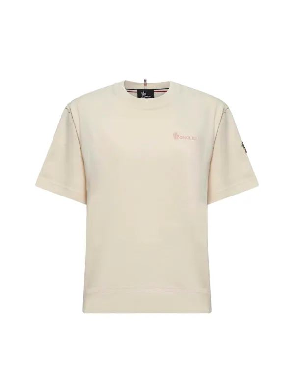 Beige Cotton Logo T-Shirt sold by Lord & Taylor